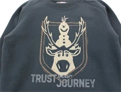 Wheat sweatshirt Frozen Flock dark petroleum